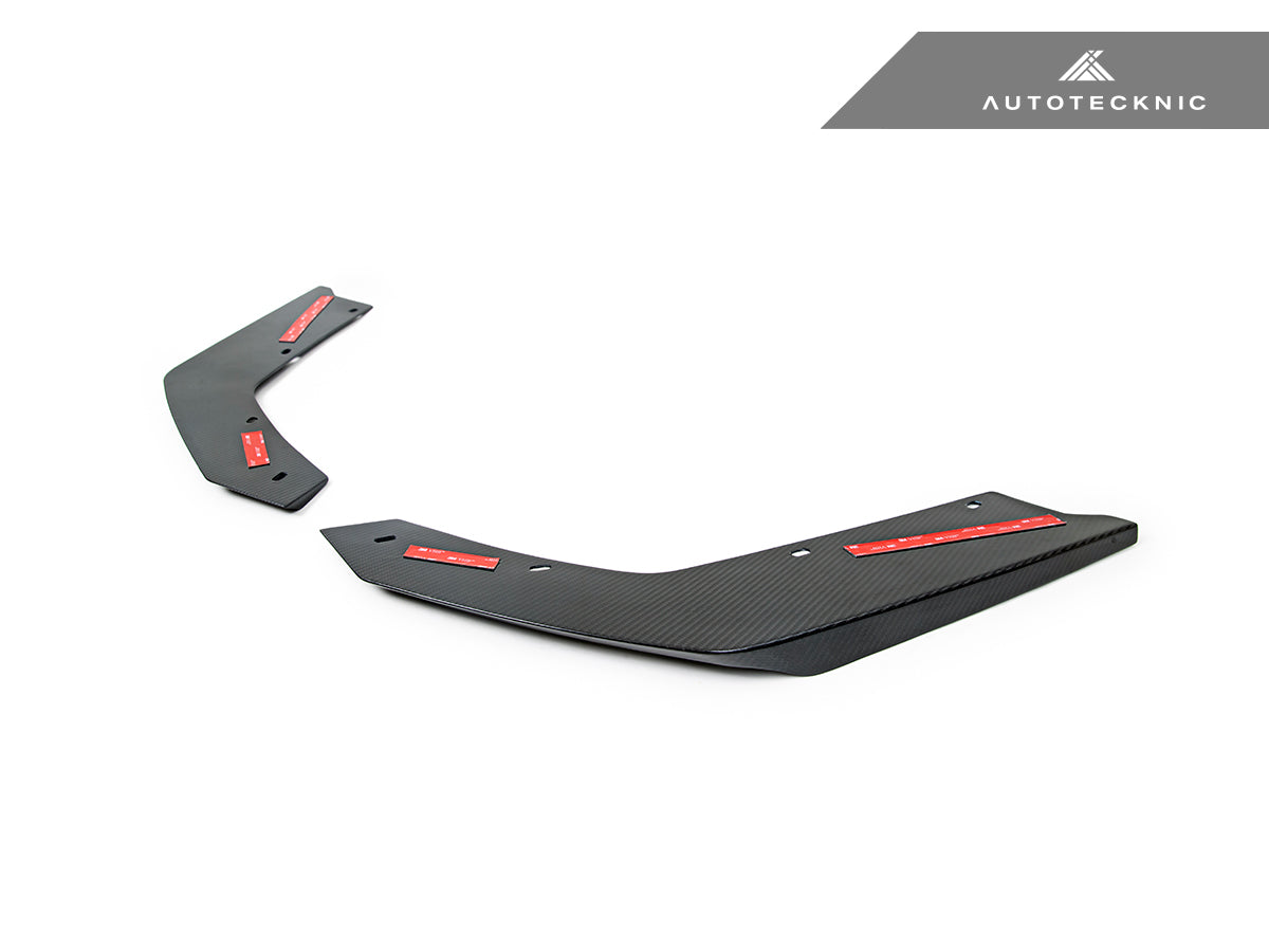 AutoTecknic Dry Carbon Rear Splitter Winglet Set - BMW G80/ G81 M3 | G82/ G83 M4