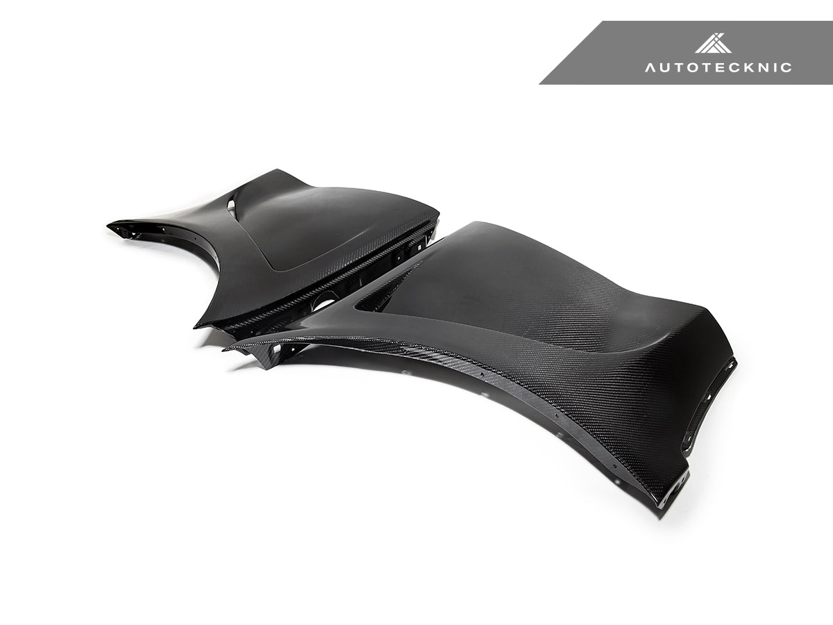 AutoTecknic Dry Carbon V1 Fender Set - Toyota A90 Supra 2020-Up