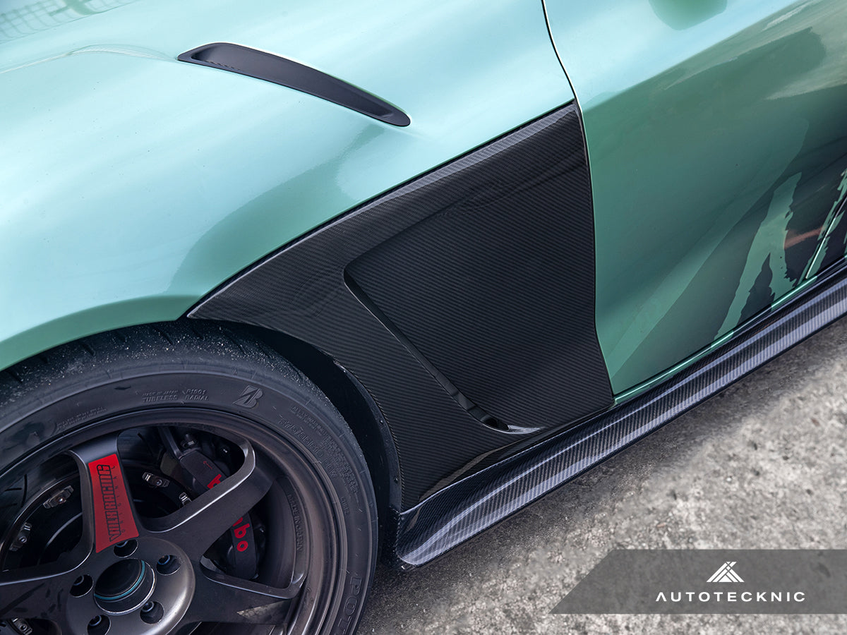 AutoTecknic Dry Carbon V1 Fender Set - Toyota A90 Supra 2020-Up