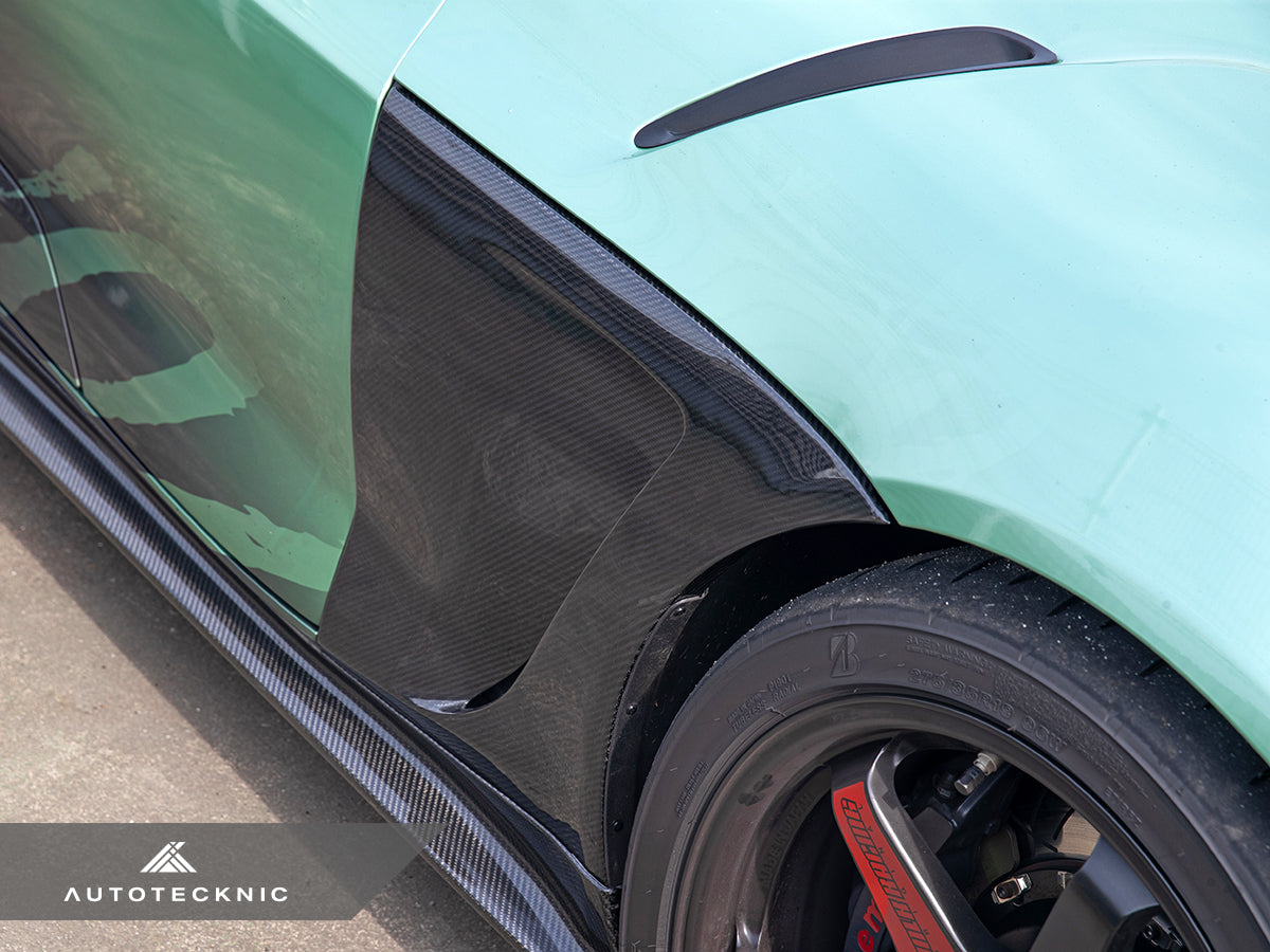 AutoTecknic Dry Carbon V1 Fender Set - Toyota A90 Supra 2020-Up