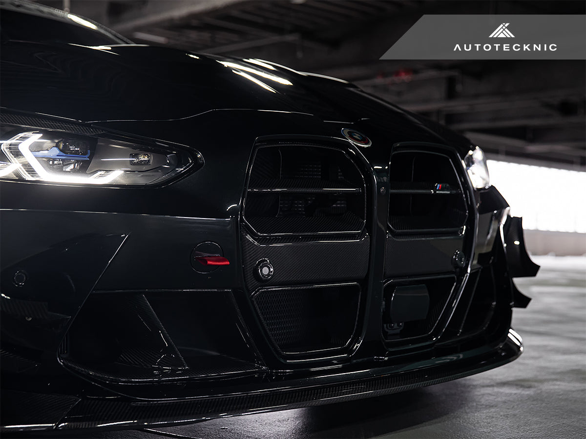 AutoTecknic Dry Carbon Avanzato Front Grille - BMW G80 M3 | G82/ G83 M4