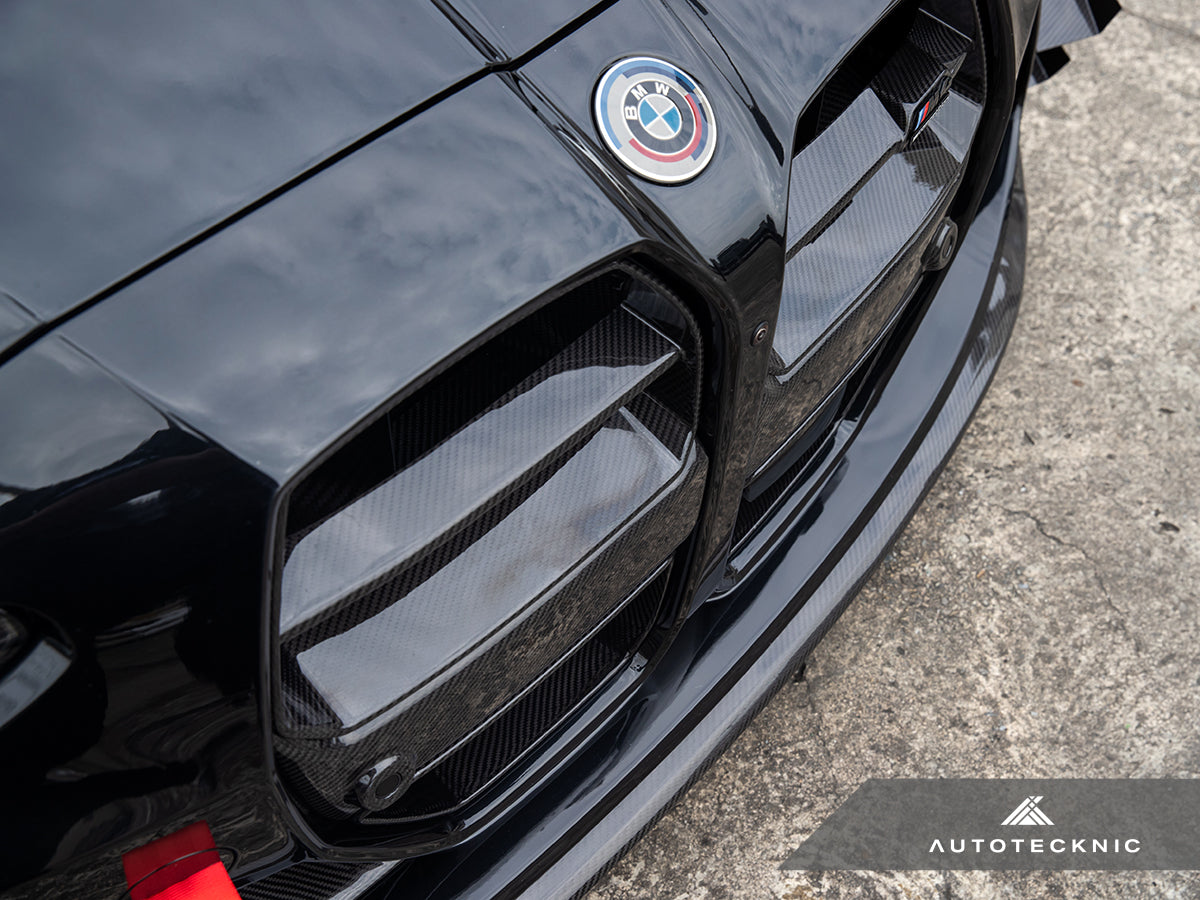 AutoTecknic Dry Carbon Avanzato Front Grille - BMW G80 M3 | G82/ G83 M4
