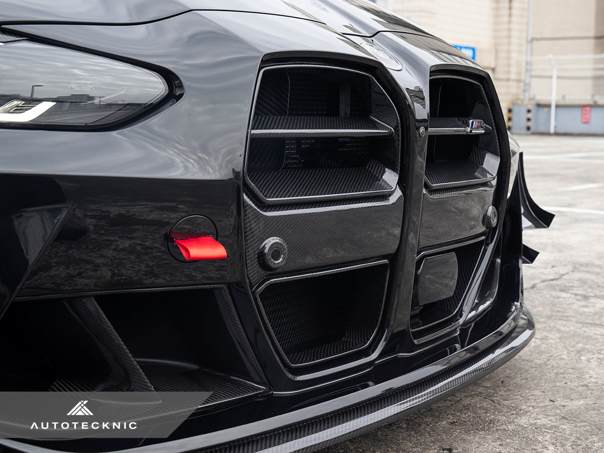 AutoTecknic Dry Carbon Avanzato Front Grille - BMW G80 M3 | G82/ G83 M4