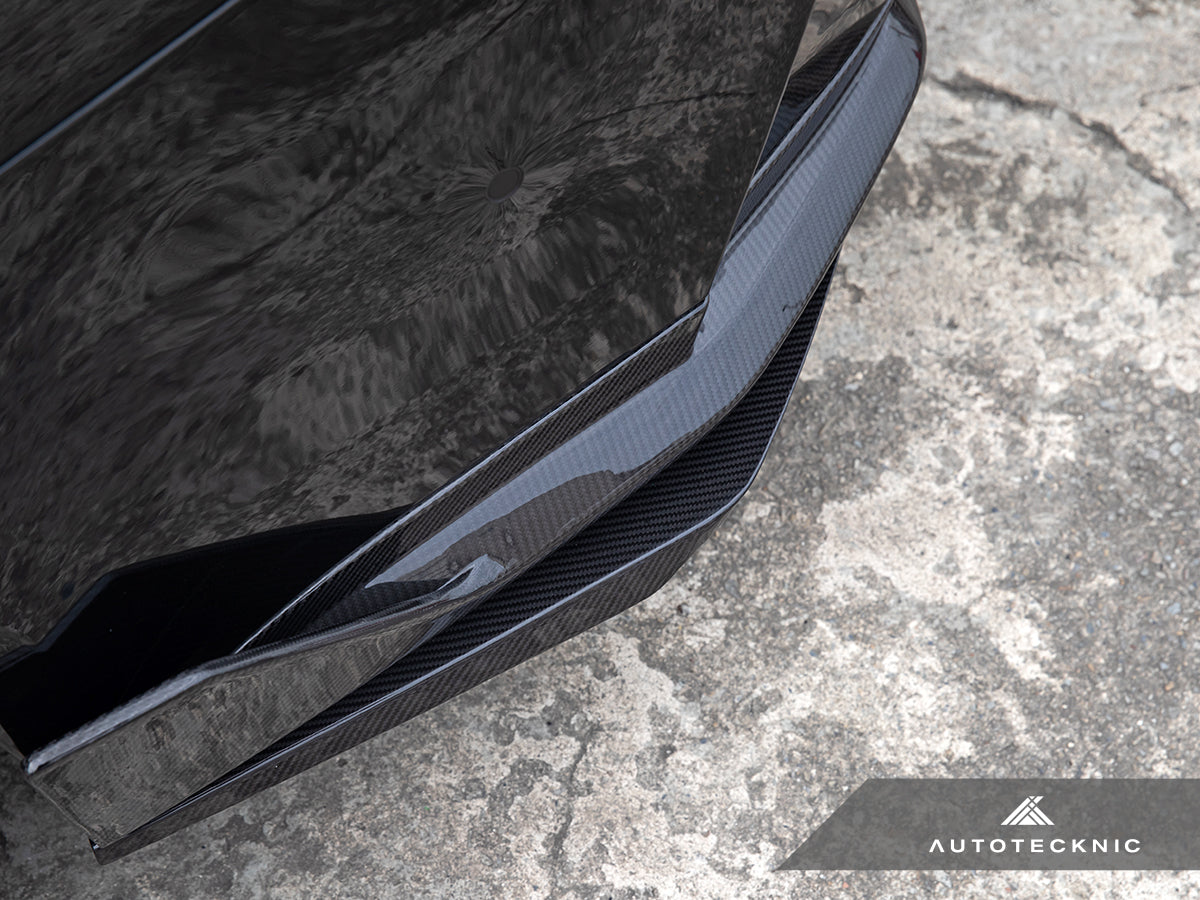 AutoTecknic Dry Carbon Rear Splitter Winglet Set - BMW G80/ G81 M3 | G82/ G83 M4