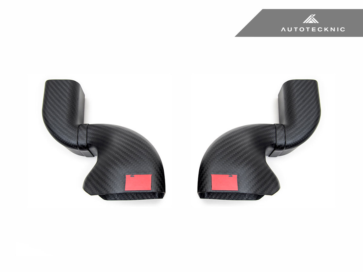 AutoTecknic Dry Carbon Intake Air Duct Set - BMW G87 M2