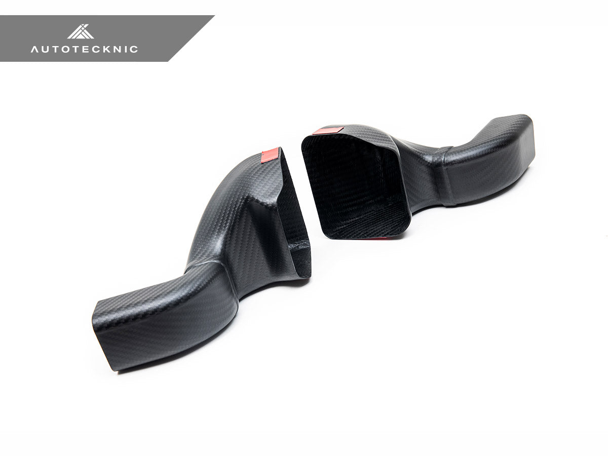 AutoTecknic Dry Carbon Intake Air Duct Set - BMW G87 M2