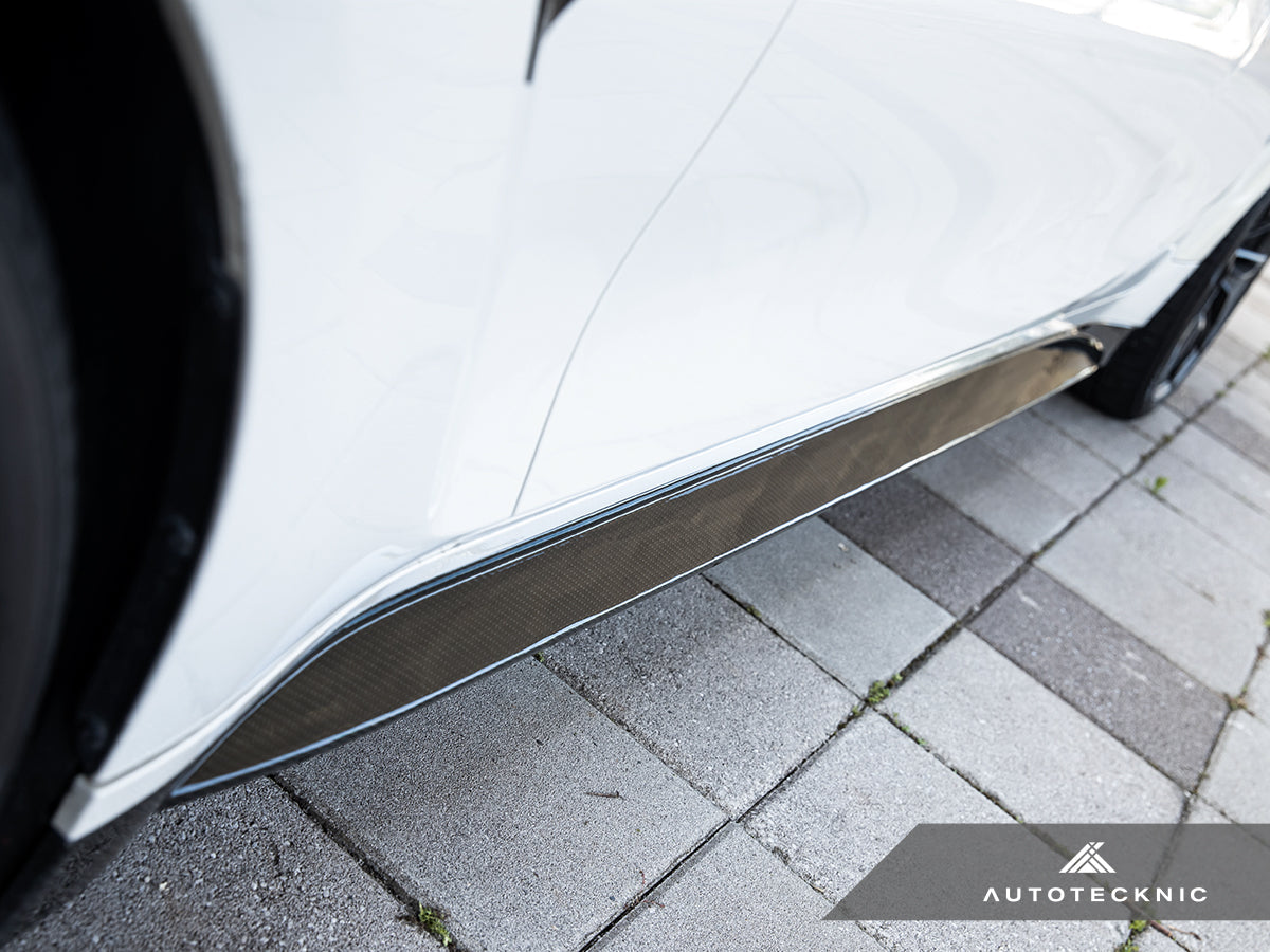 AutoTecknic Dry Carbon OEM-Spec Side Skirt Set - BMW G80/ G81 M3