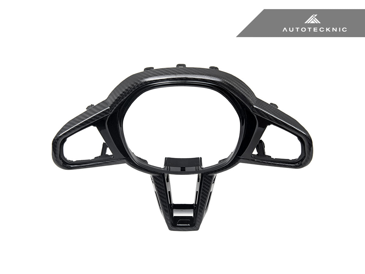 AutoTecknic LCI Carbon Steering Wheel Trim - BMW G20/ G21 3-Series 2025-Up
