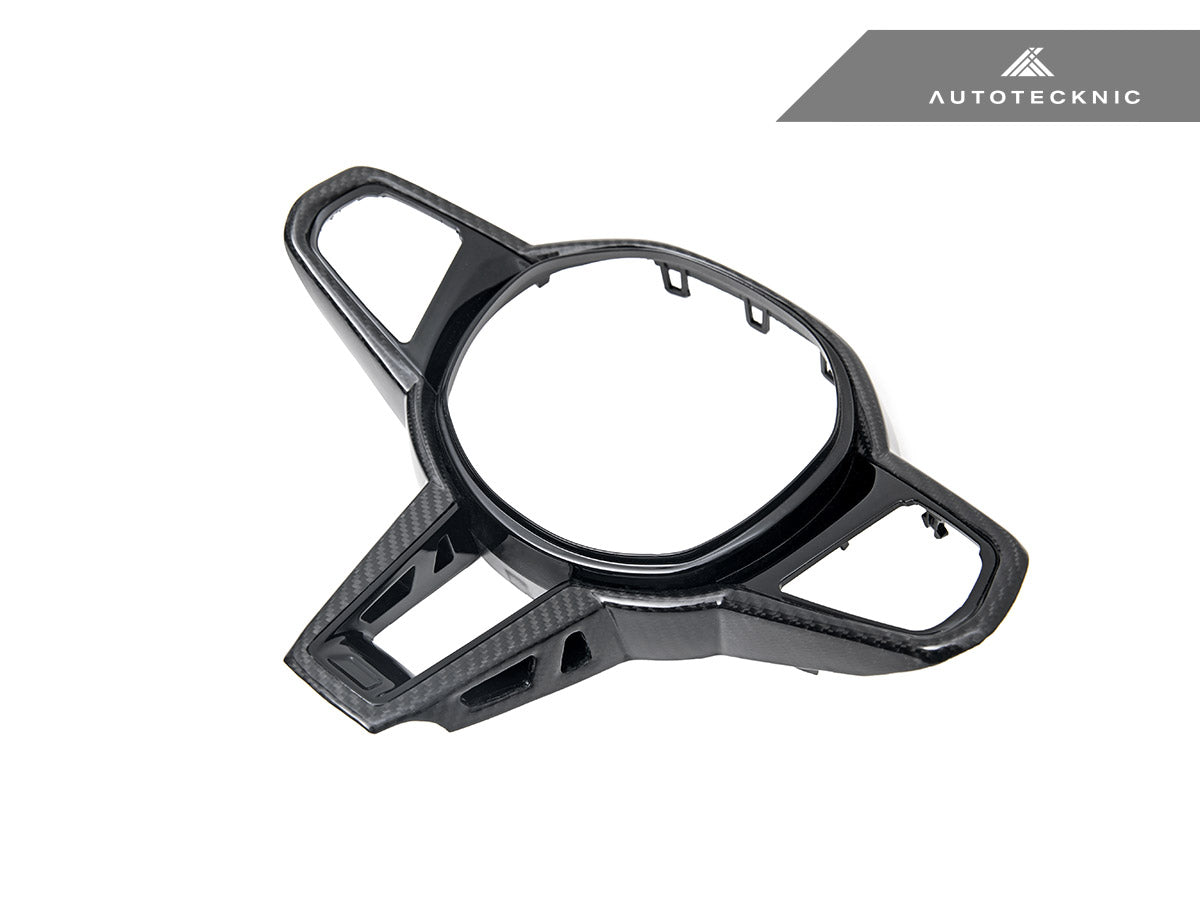 AutoTecknic LCI Carbon Steering Wheel Trim - BMW G20/ G21 3-Series 2025-Up