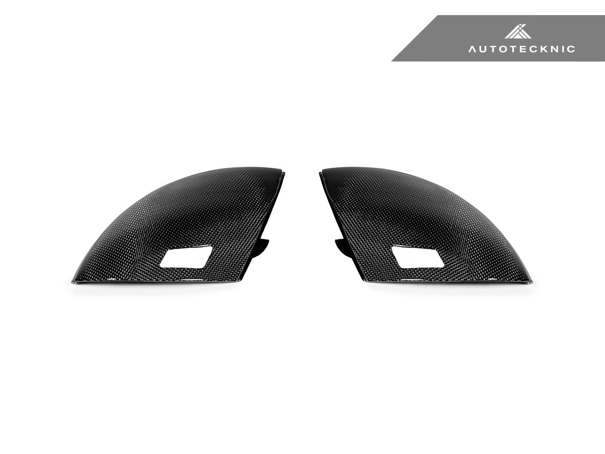 AutoTecknic Replacement Carbon Fiber Mirror Covers - BMW E60 M5 | E63 M6