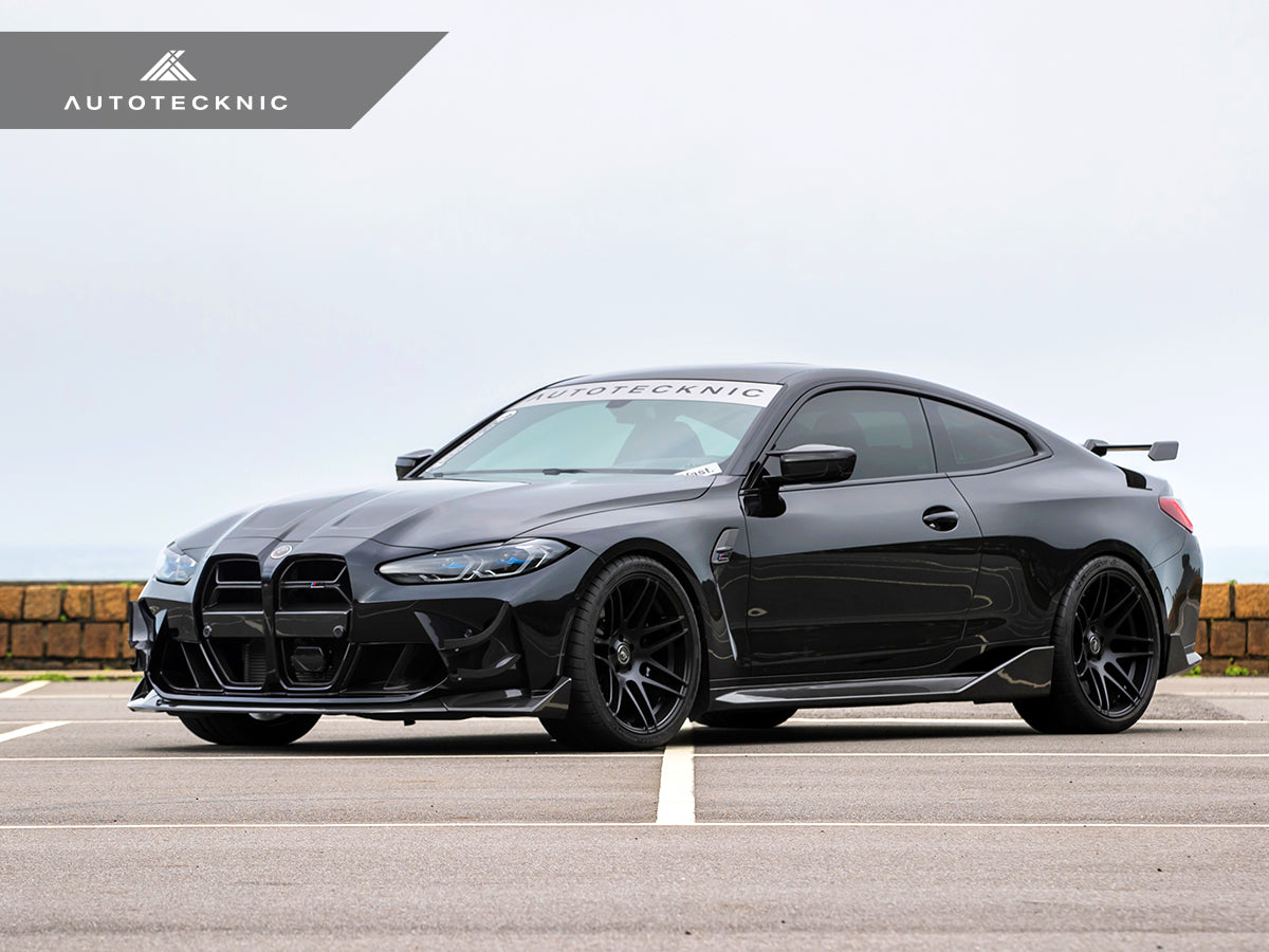 AutoTecknic Carbon Fiber Headlight Trim Set - BMW G80 M3 | G82/ G83 M4