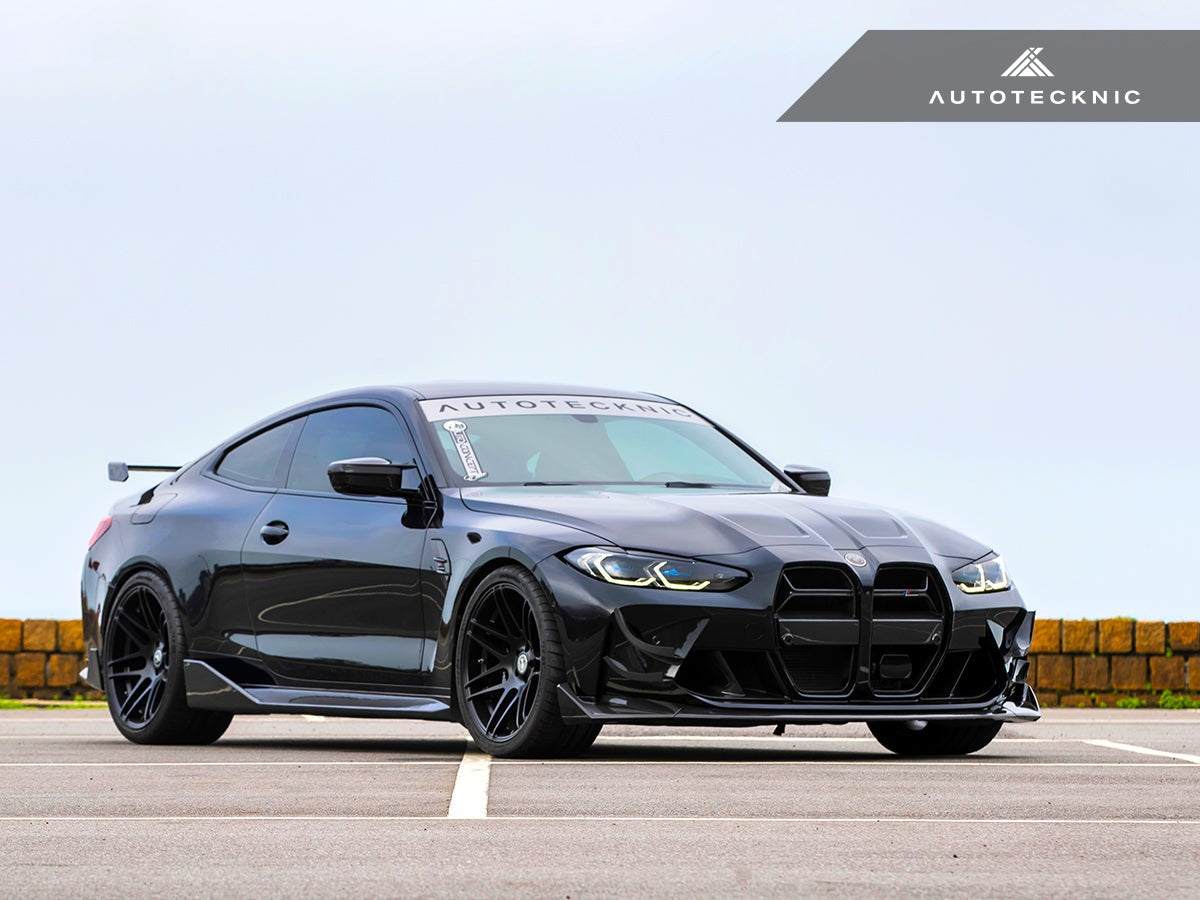 AutoTecknic Carbon Fiber Headlight Trim Set - BMW G80 M3 | G82/ G83 M4