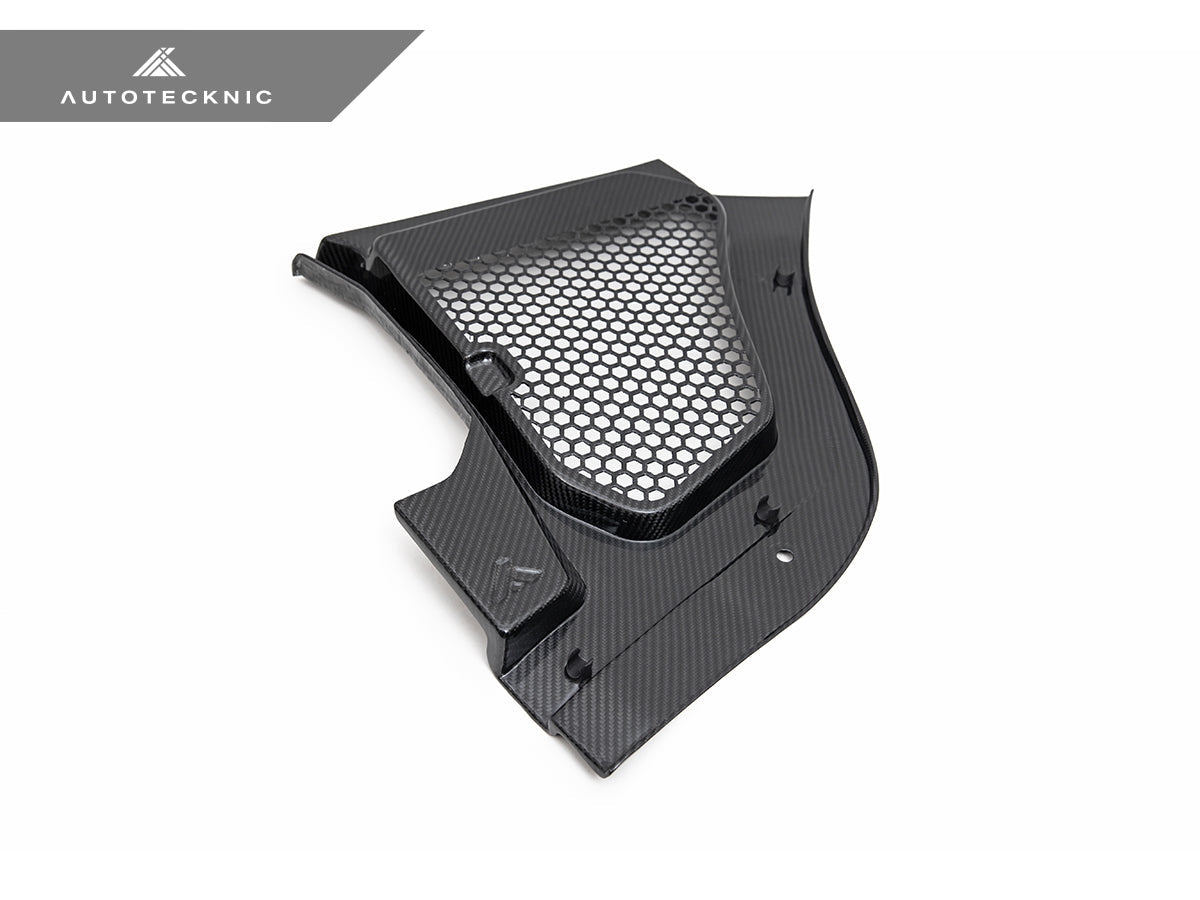AutoTecknic Dry Carbon Engine Cowl Panel Trim Set - BMW G90/ G99 M5