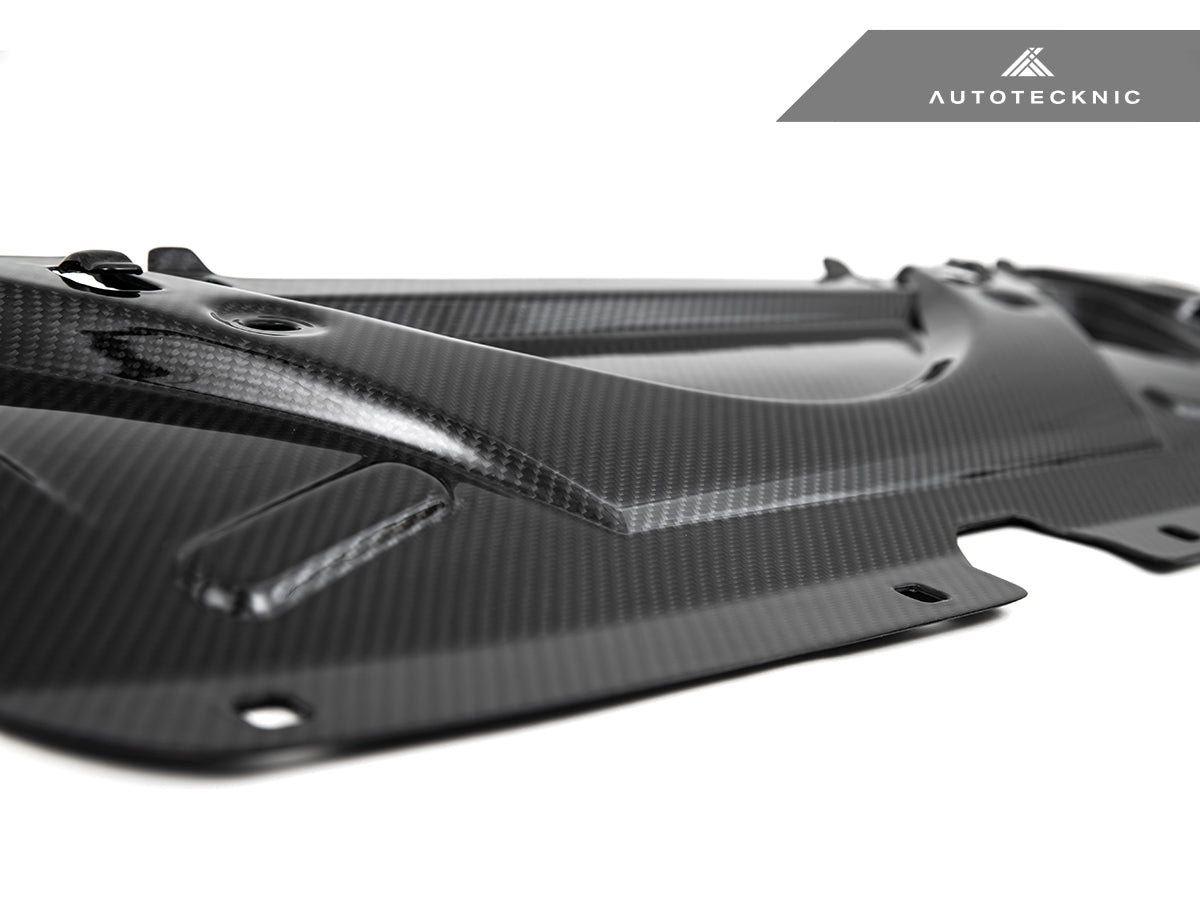 AutoTecknic Dry Carbon Fiber Crosslink Cooling Shroud - BMW G90/ G99 M5