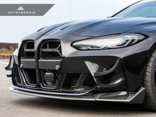 Load image into Gallery viewer, AutoTecknic Dry Carbon GT4 Canard Set - BMW G80 M3 | G82 M4