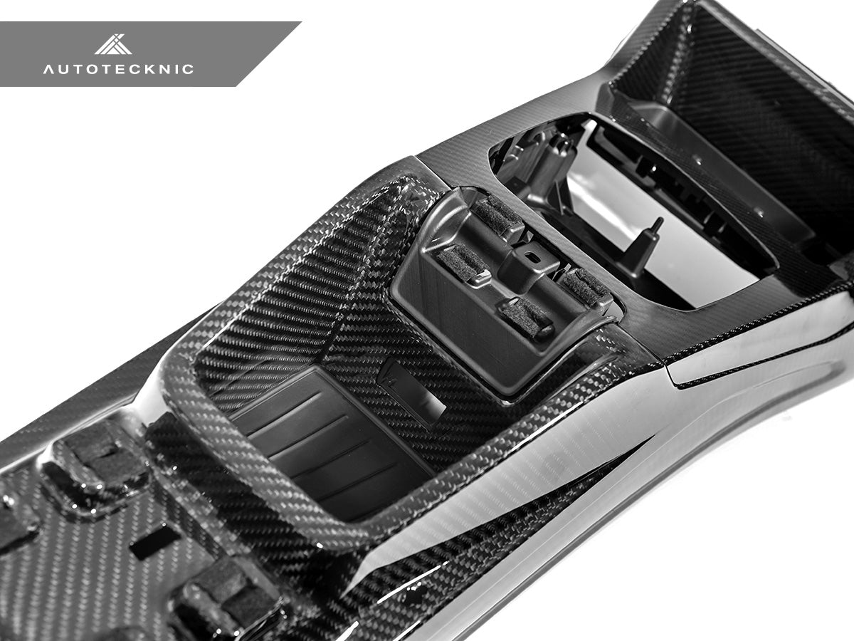 AutoTecknic Pre-Preg Carbon CSL Center Console - BMW G8X M2 / M3 / M4 (Automatic)