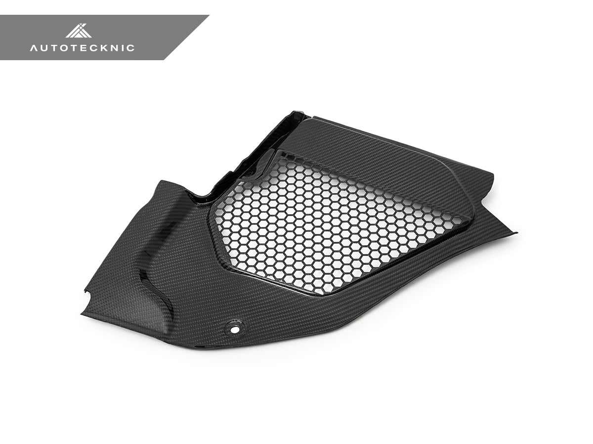 AutoTecknic Dry Carbon Engine Cowl Panel Trim Set - BMW F91/ F92/ F93 M8