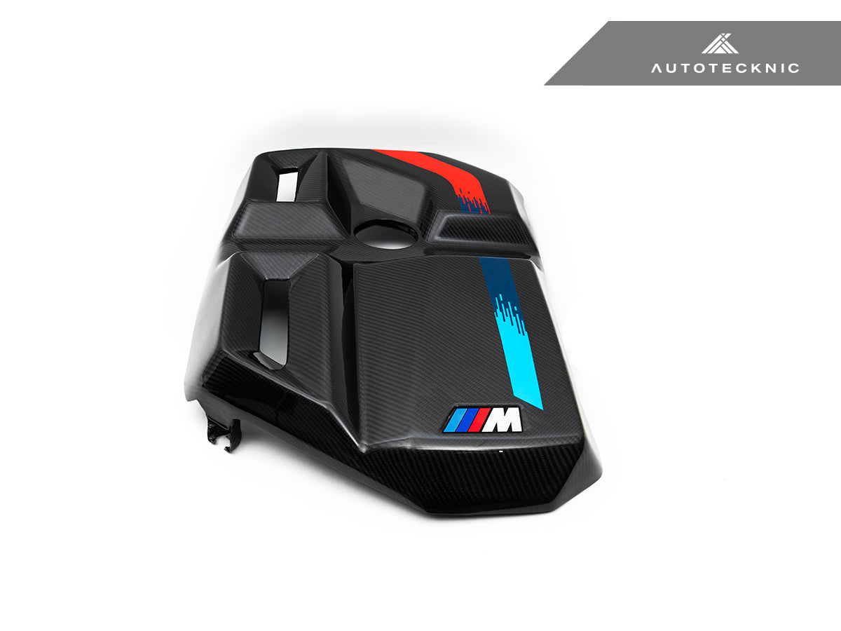 AutoTecknic Version II Dry Carbon Fiber Engine Cover - BMW G80 M3 | G82/ G83 M4