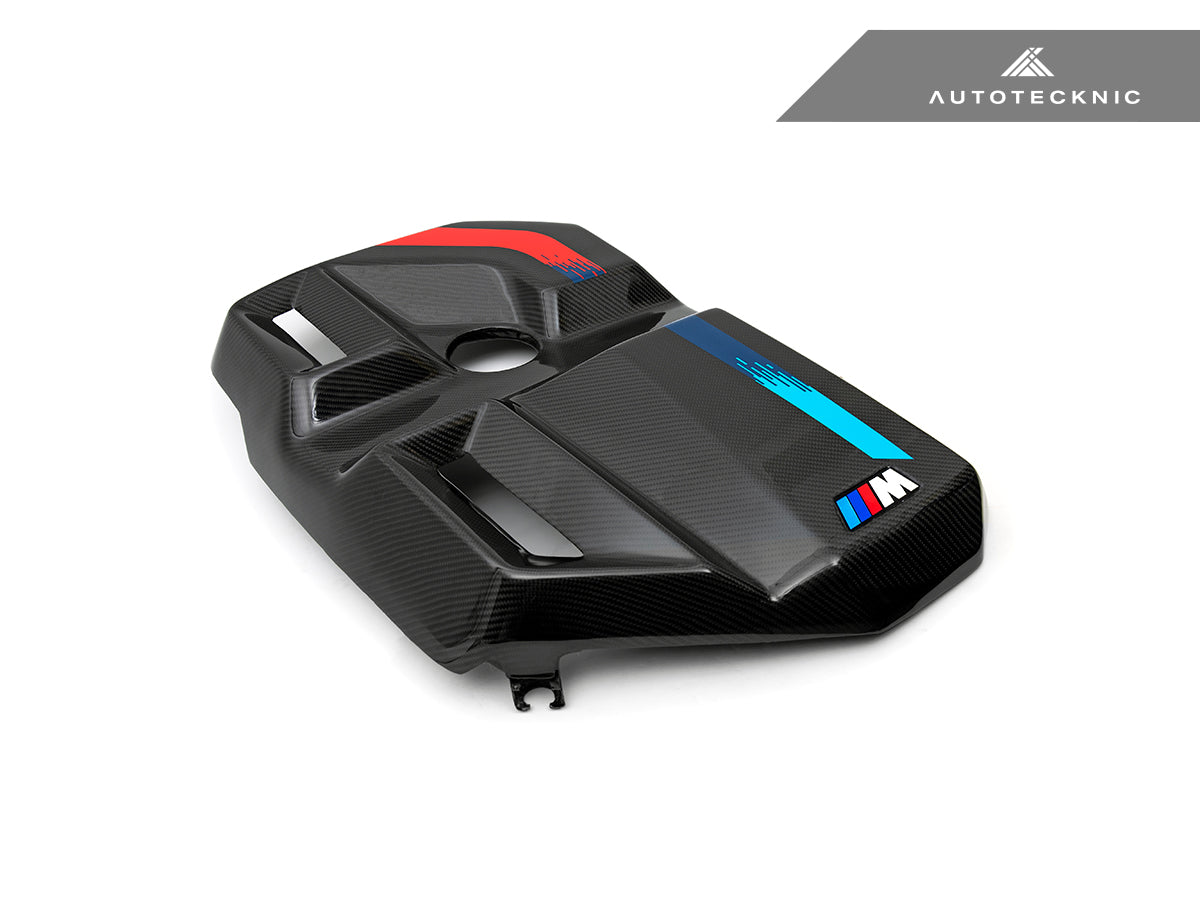 AutoTecknic Version II Dry Carbon Fiber Engine Cover - BMW G80 M3 | G82/ G83 M4