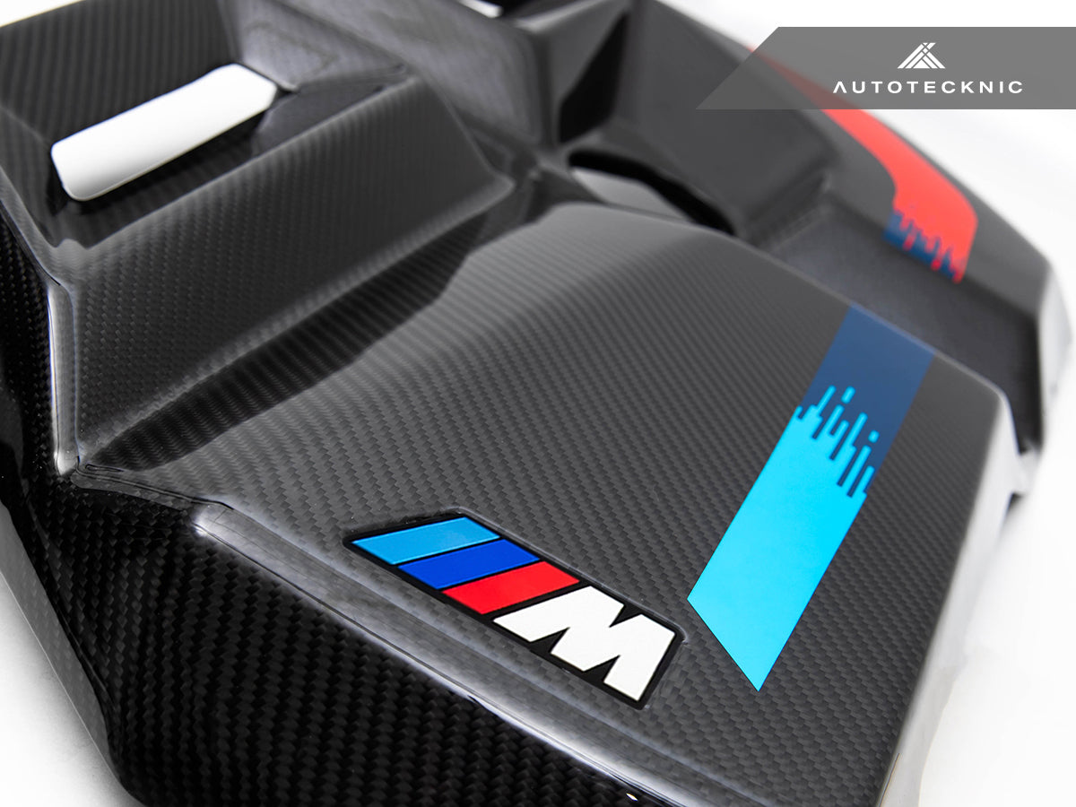 AutoTecknic Version II Dry Carbon Fiber Engine Cover - BMW G80 M3 | G82/ G83 M4