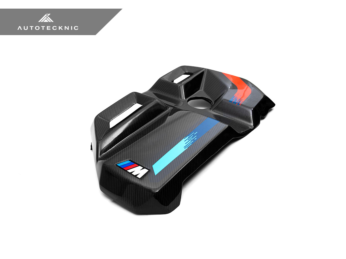 AutoTecknic Version II Dry Carbon Fiber Engine Cover - BMW G80 M3 | G82/ G83 M4