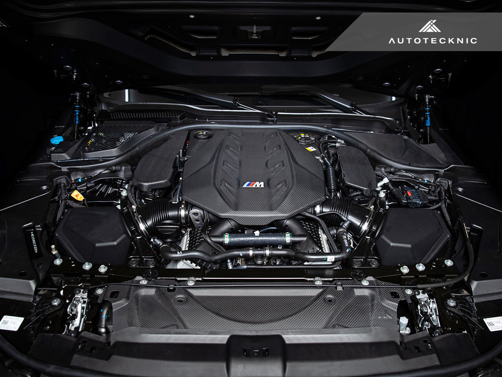 AutoTecknic Dry Carbon Fiber Crosslink Cooling Shroud - BMW G90/ G99 M5