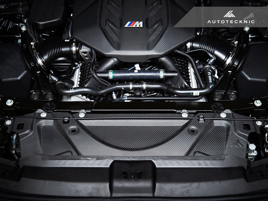 AutoTecknic Dry Carbon Fiber Crosslink Cooling Shroud - BMW G90/ G99 M5