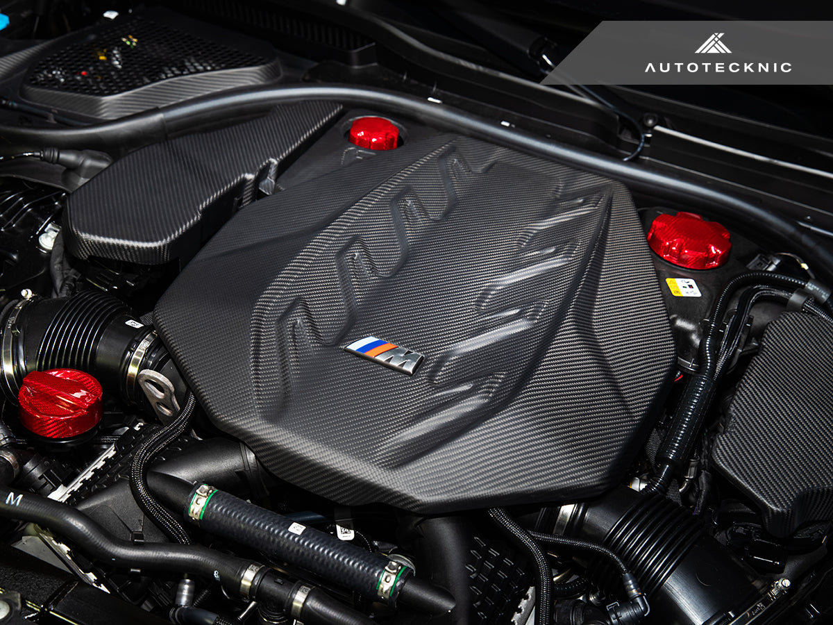 AutoTecknic Pre-Preg Carbon Engine Cover - BMW G90/ G99 M5