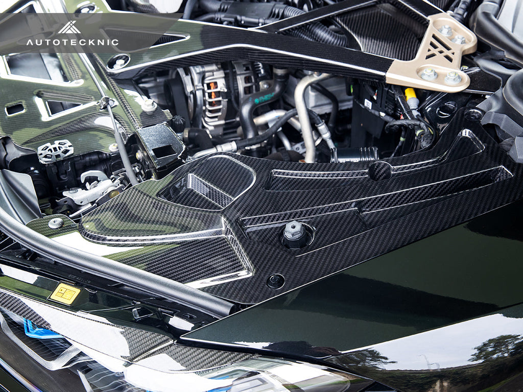 AutoTecknic Dry Carbon V2 Engine Bay Trim Set - BMW G80 M3 | G82/ G83 M4