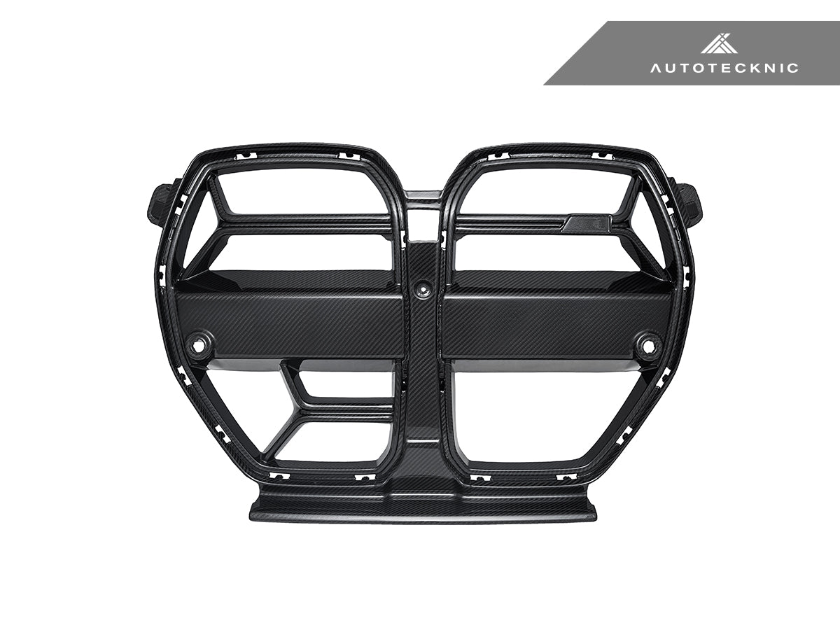 AutoTecknic Dry Carbon Competizione Sport Front Grille - BMW G80 M3 | G82/ G83 M4