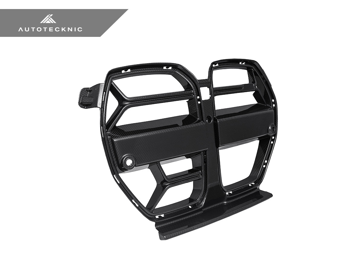 AutoTecknic Dry Carbon Competizione Sport Front Grille - BMW G80 M3 | G82/ G83 M4