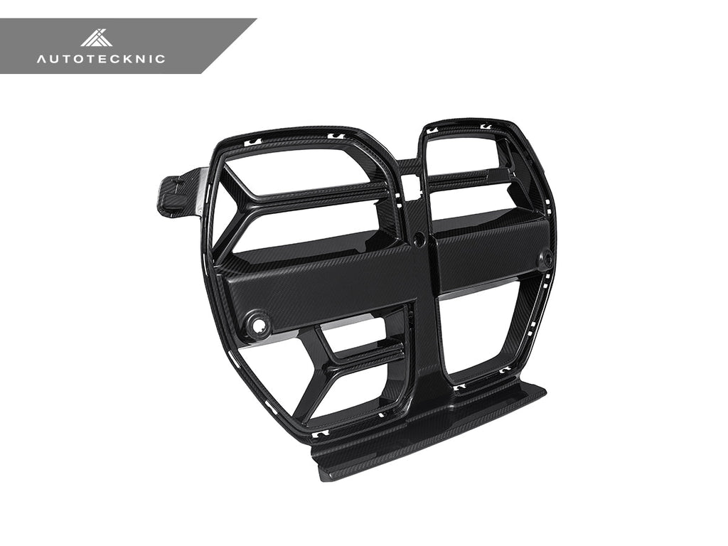 AutoTecknic Dry Carbon Competizione Sport Front Grille - BMW G80 M3 | G82/ G83 M4