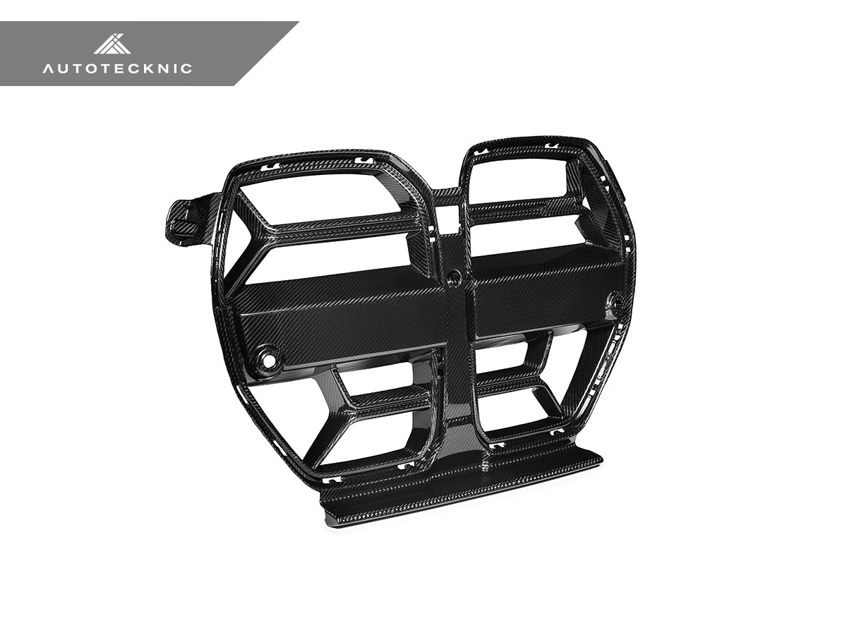 AutoTecknic Dry Carbon Competizione Sport Front Grille - BMW G80 M3 | G82/ G83 M4