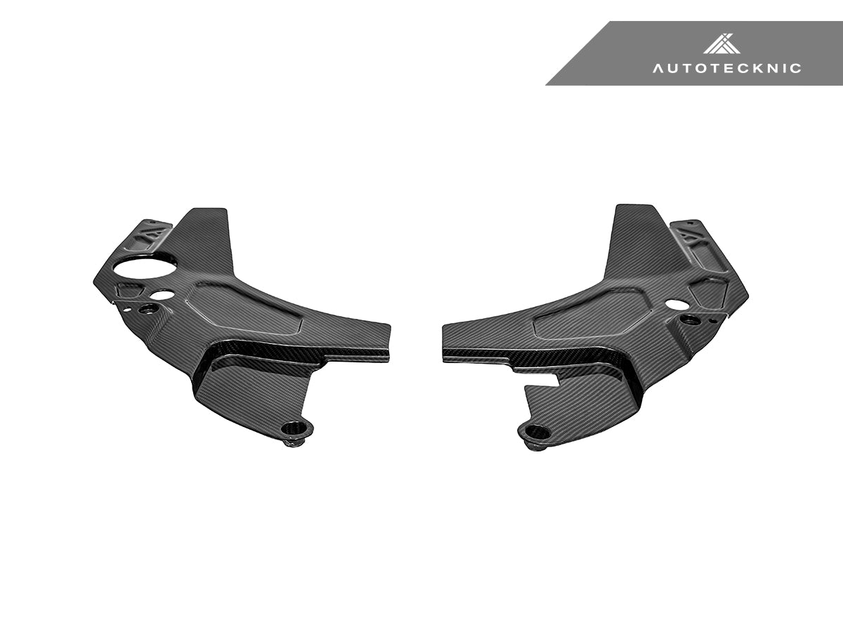 AutoTecknic Dry Carbon Engine Bay Trim Set - BMW G87 M2