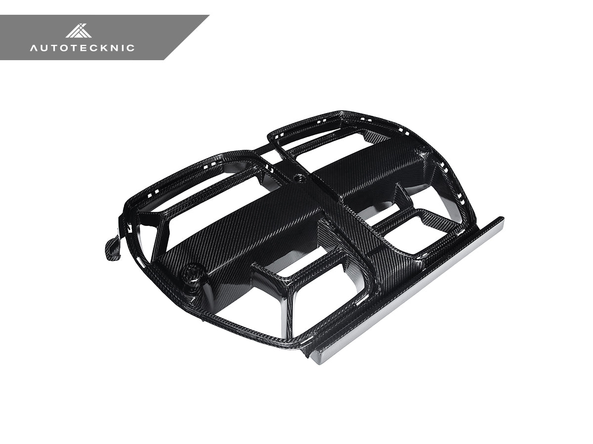 AutoTecknic Dry Carbon Competizione Sport Front Grille - BMW G80 M3 | G82/ G83 M4