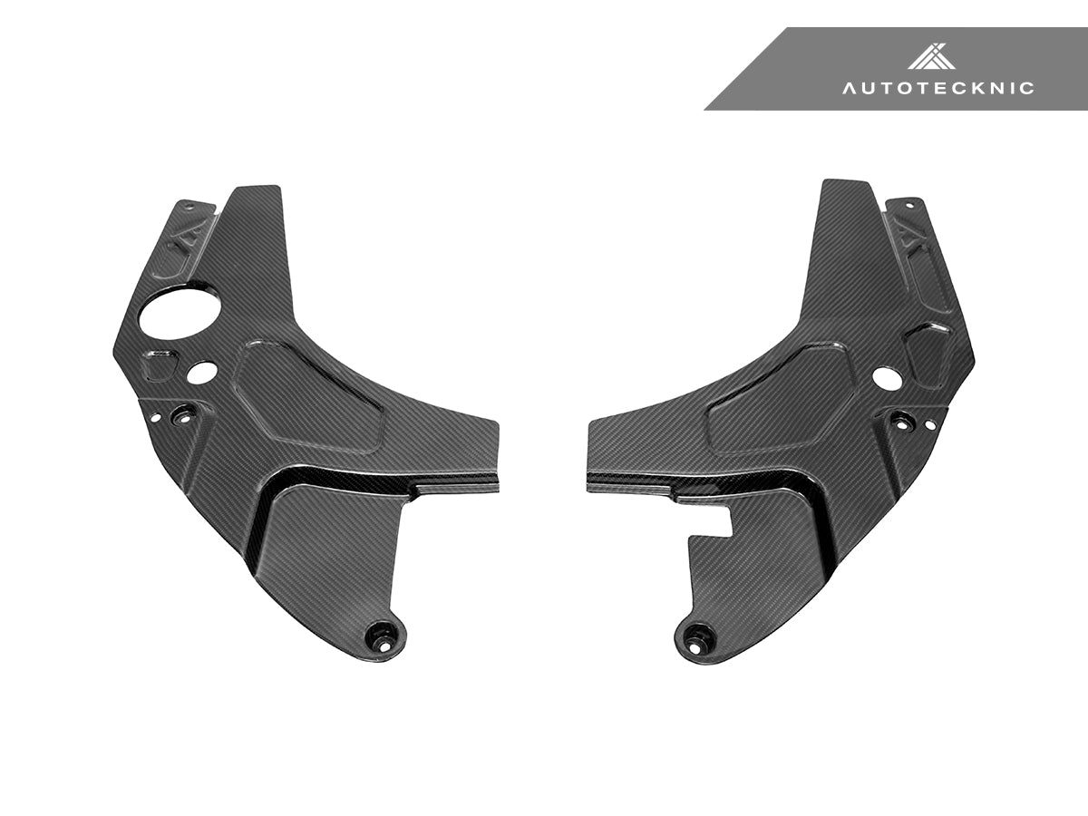 AutoTecknic Dry Carbon Engine Bay Trim Set - BMW G87 M2
