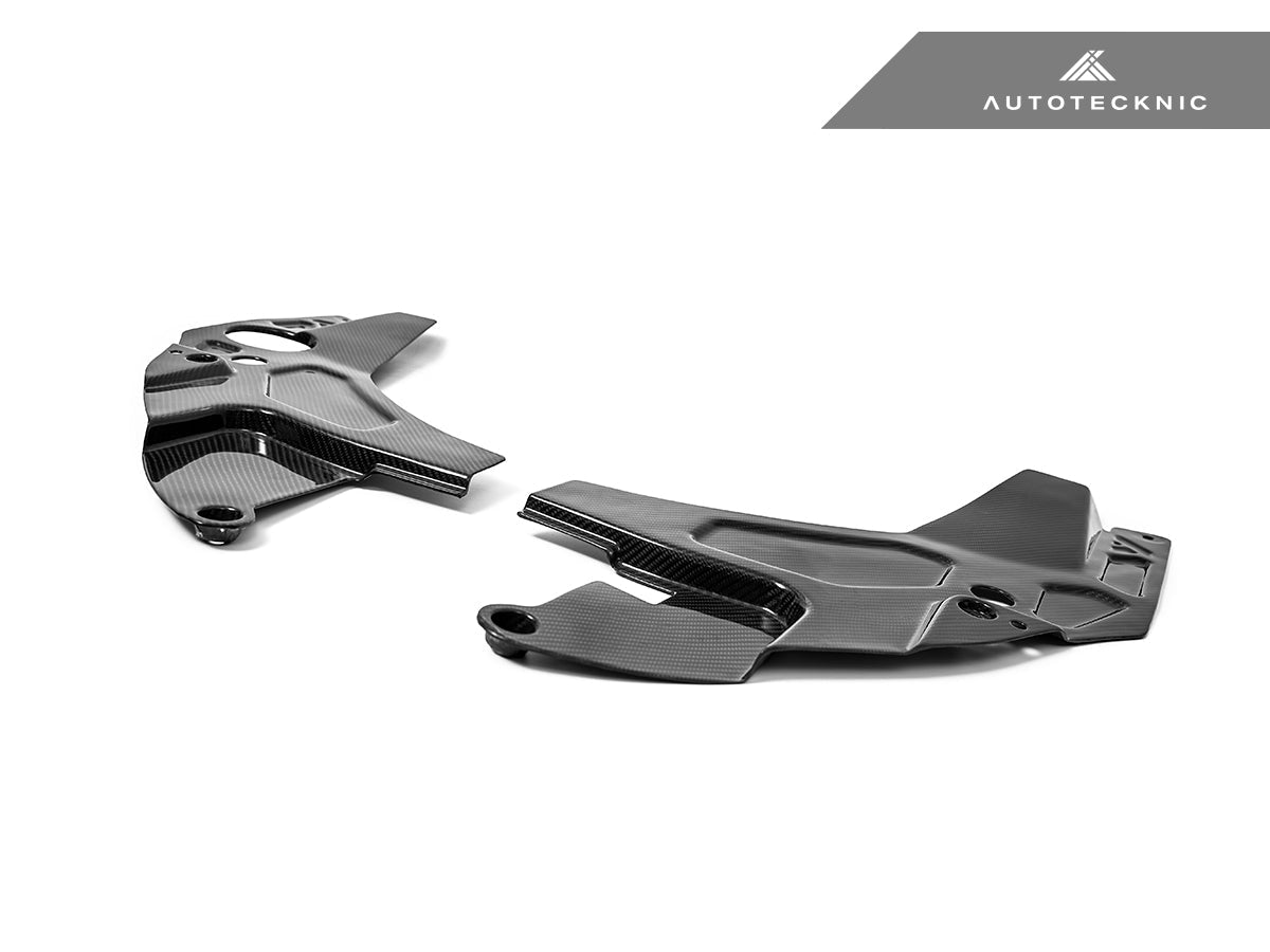 AutoTecknic Dry Carbon Engine Bay Trim Set - BMW G87 M2