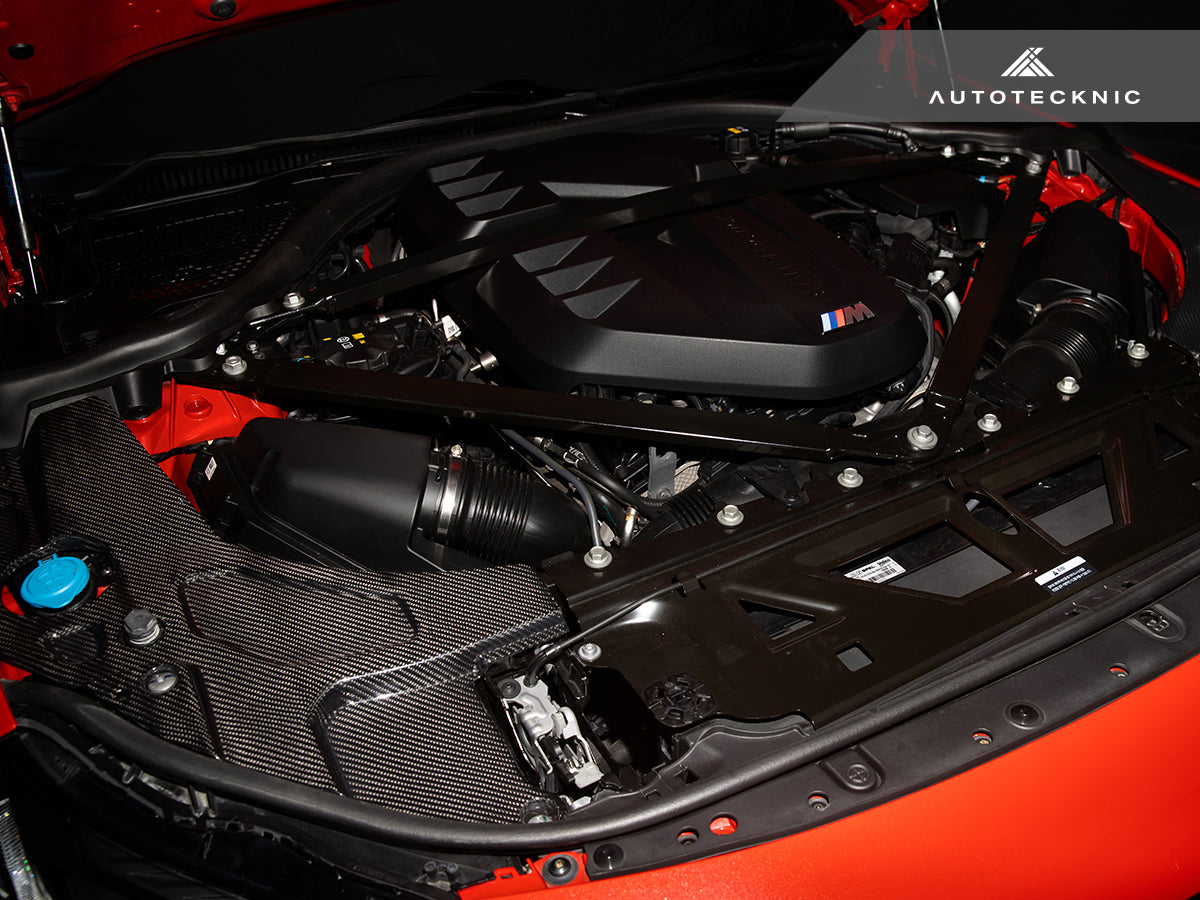 AutoTecknic Dry Carbon Engine Bay Trim Set - BMW G87 M2