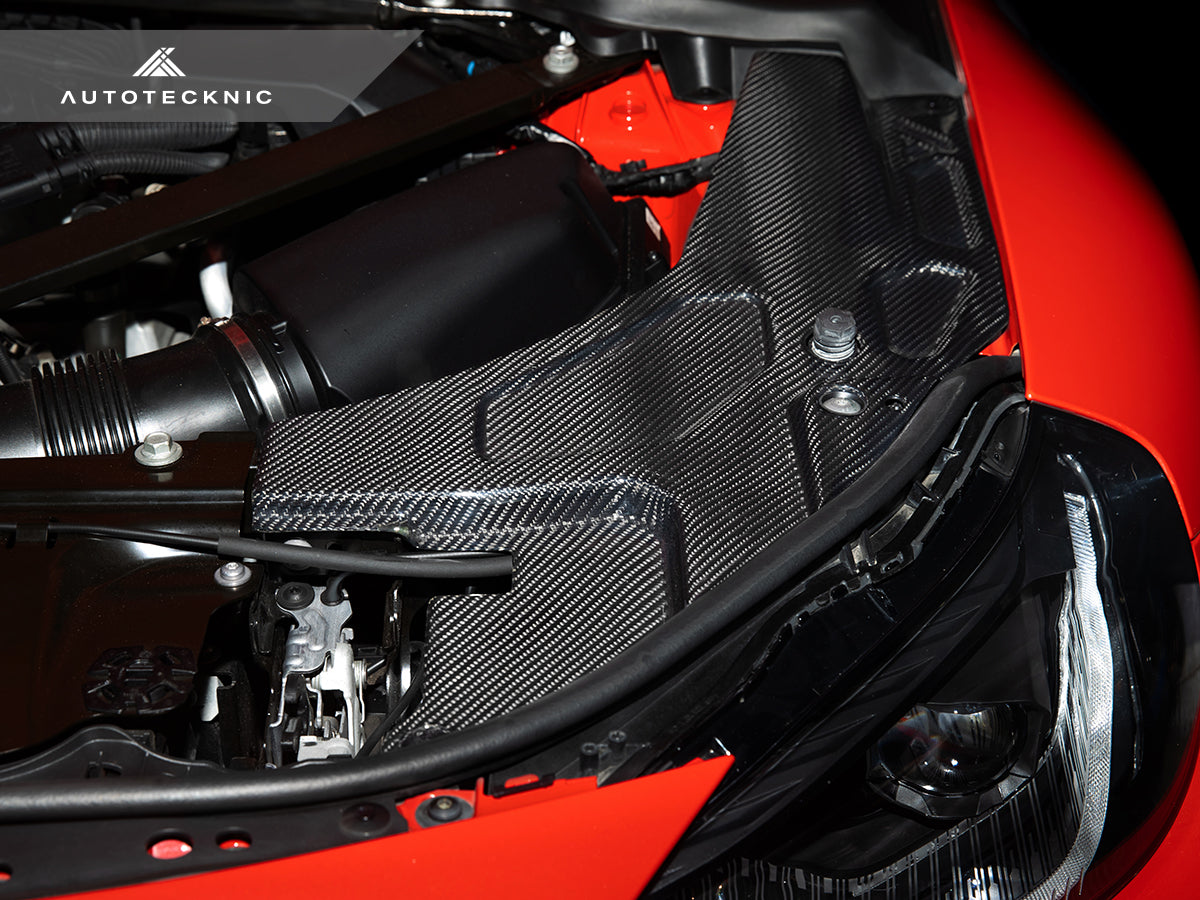 AutoTecknic Dry Carbon Engine Bay Trim Set - BMW G87 M2