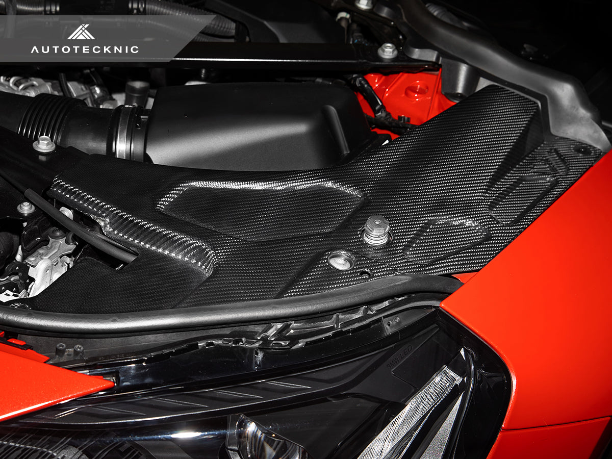 AutoTecknic Dry Carbon Engine Bay Trim Set - BMW G87 M2