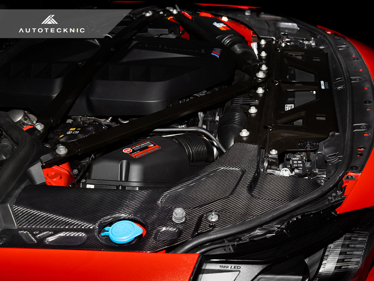 AutoTecknic Dry Carbon Engine Bay Trim Set - BMW G87 M2