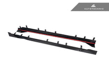 Load image into Gallery viewer, AutoTecknic Dry Carbon Side Skirt Extension Set V2 - BMW G87 M2