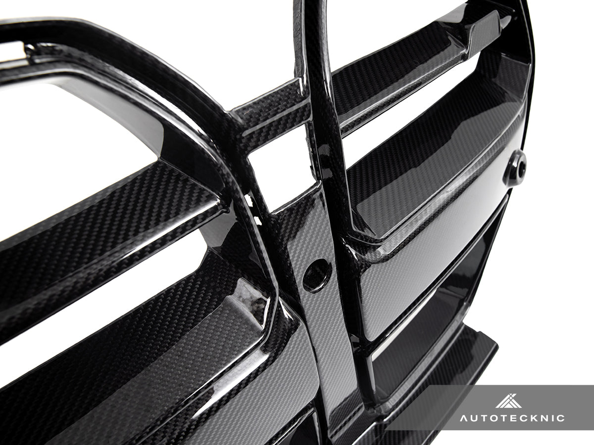 AutoTecknic Dry Carbon Avanzato Front Grille - BMW G80 M3 | G82/ G83 M4