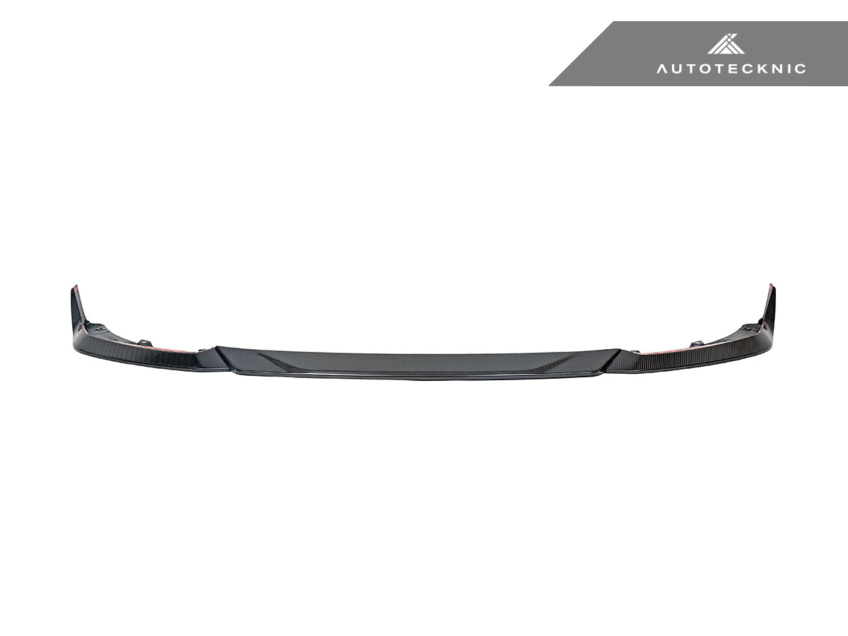 AutoTecknic Dry Carbon Podium Front Lip Set - BMW G87 M2