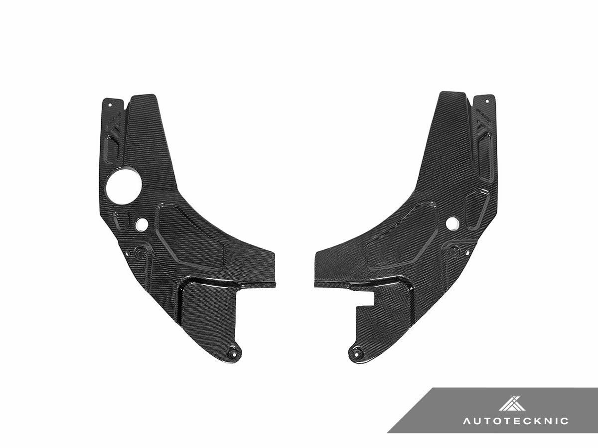 AutoTecknic Dry Carbon Engine Bay Trim Set - BMW G87 M2