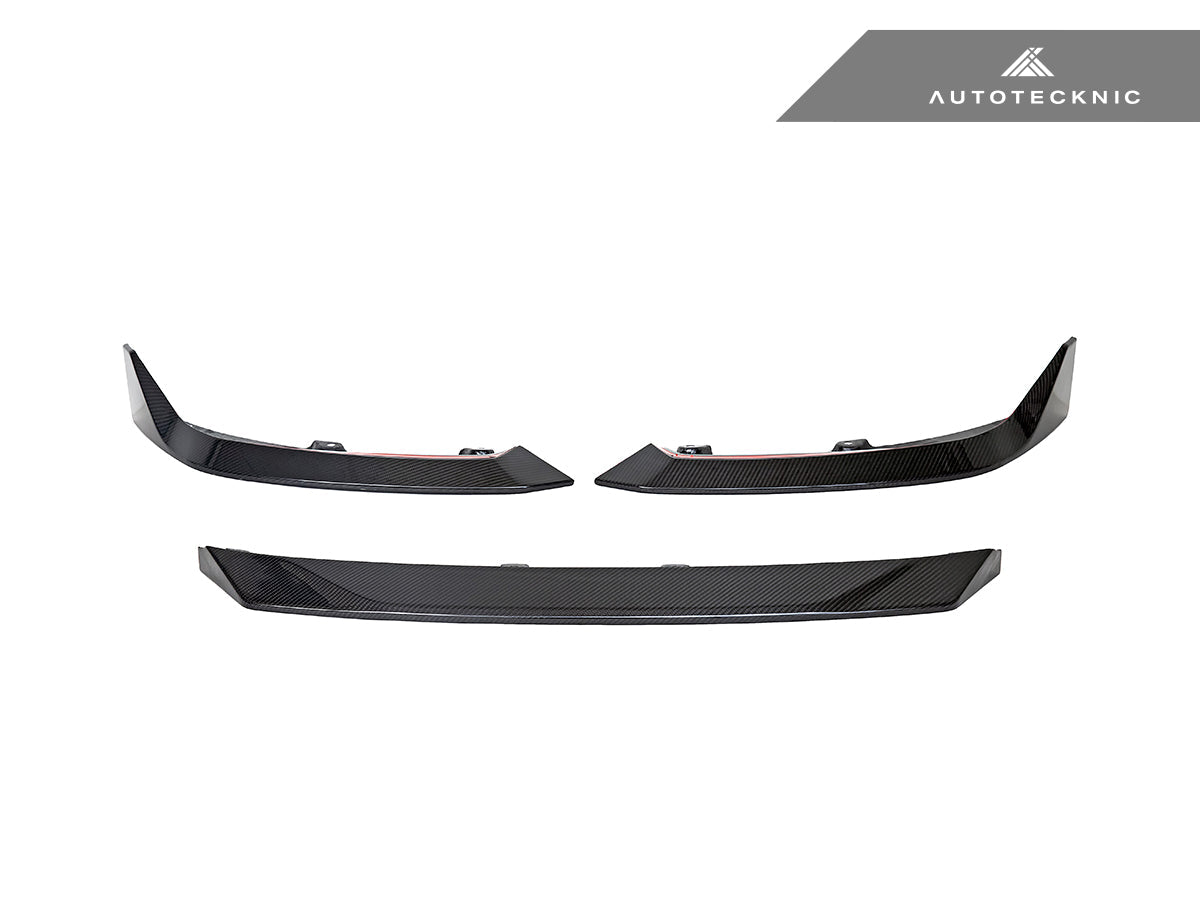 AutoTecknic Dry Carbon Podium Front Lip Set - BMW G87 M2