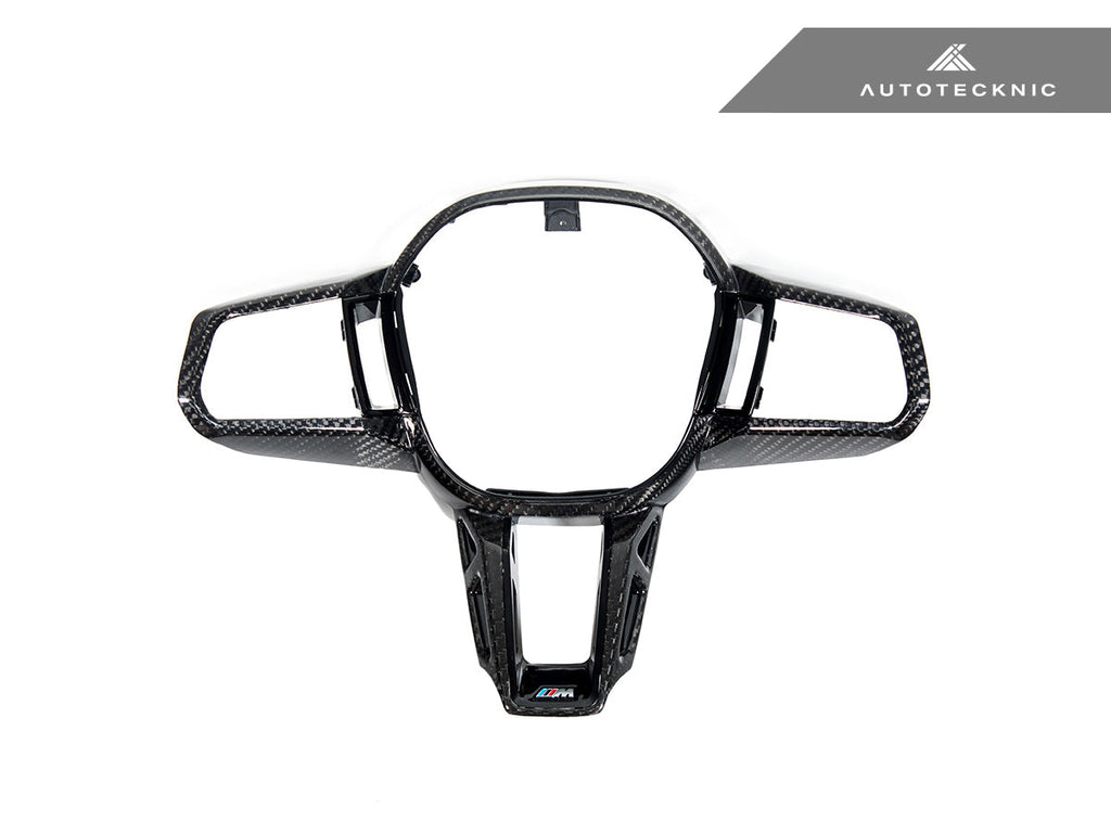 AutoTecknic Carbon Fiber Steering Wheel Trim - BMW G60/ G61 5-Series
