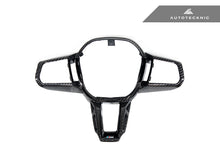 Load image into Gallery viewer, AutoTecknic Carbon Fiber Steering Wheel Trim - BMW G60/ G61 5-Series