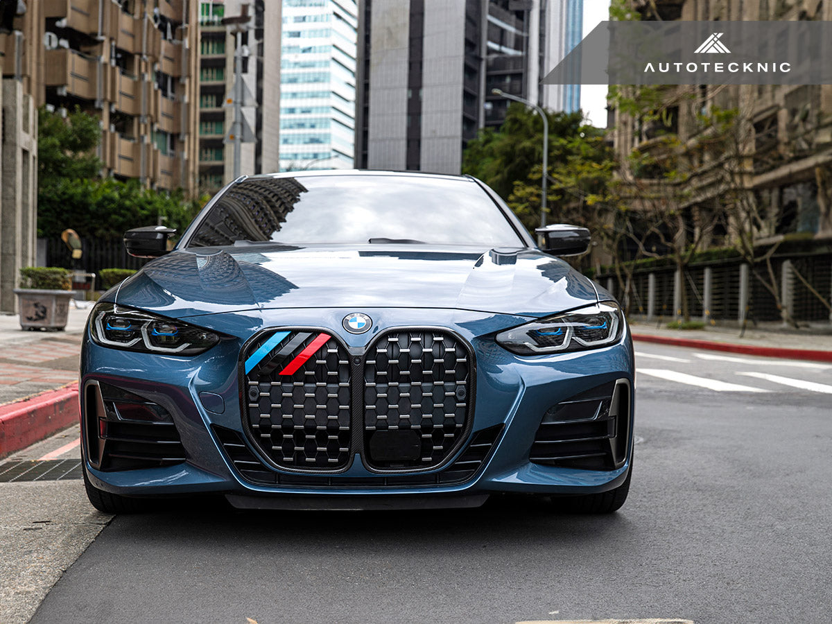 AutoTecknic Replacement Dry Carbon Grille Surround - BMW G22 4-Series Coupe