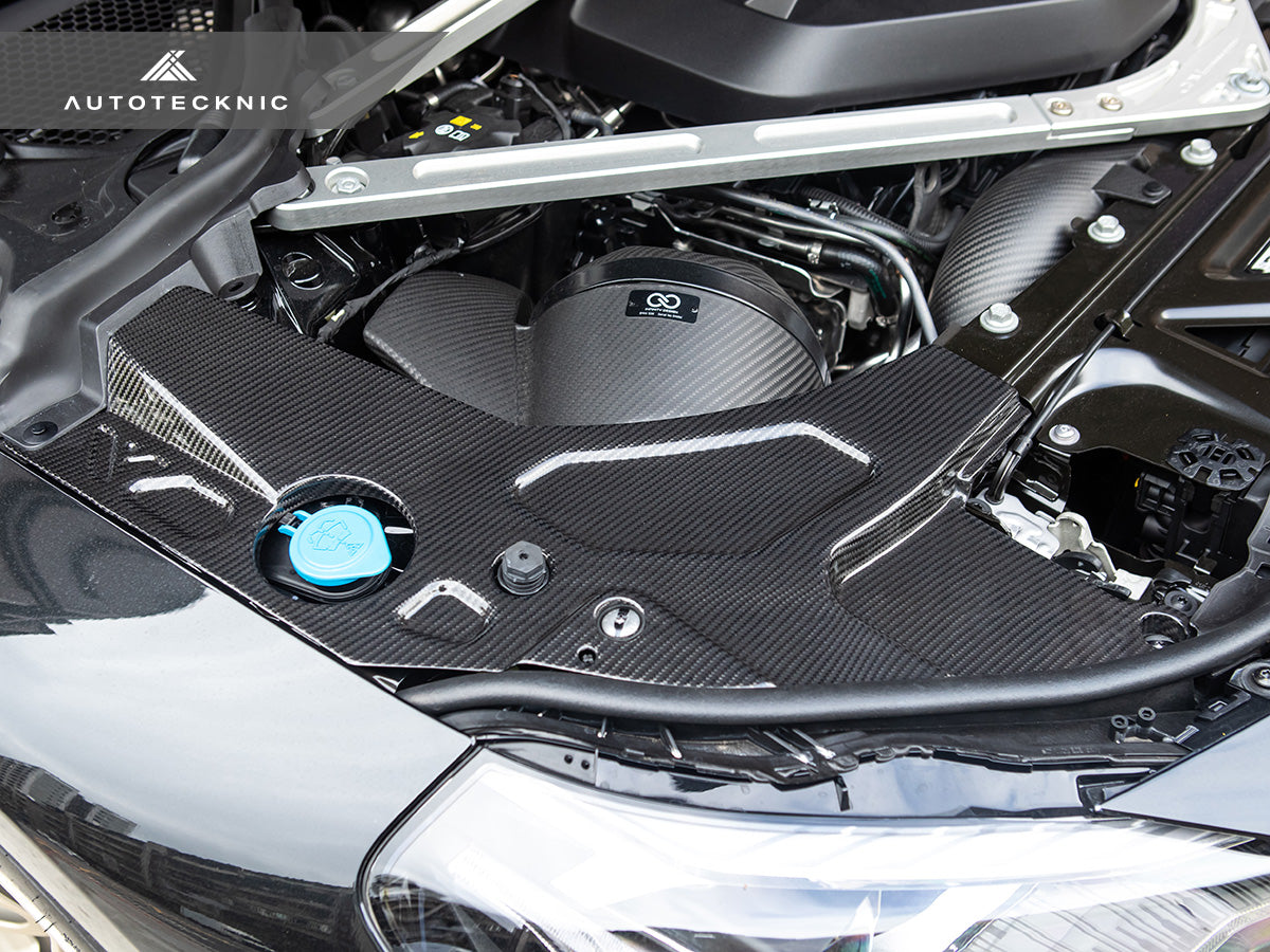 AutoTecknic Dry Carbon Engine Bay Trim Set - BMW G87 M2